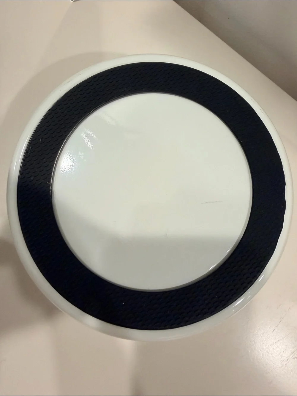 Kate Spade Small Dog Bowl -Navy Gingham (16oz)